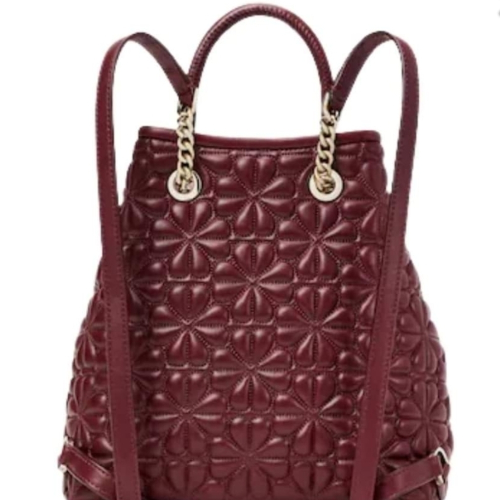 Kate Spade Bloom Quilted Backpack - Picture 3 of 11